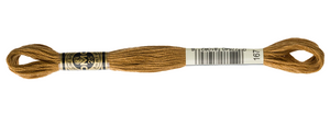 DMC 167 Very Dark Yellow Beige 6-strand embroidery thread