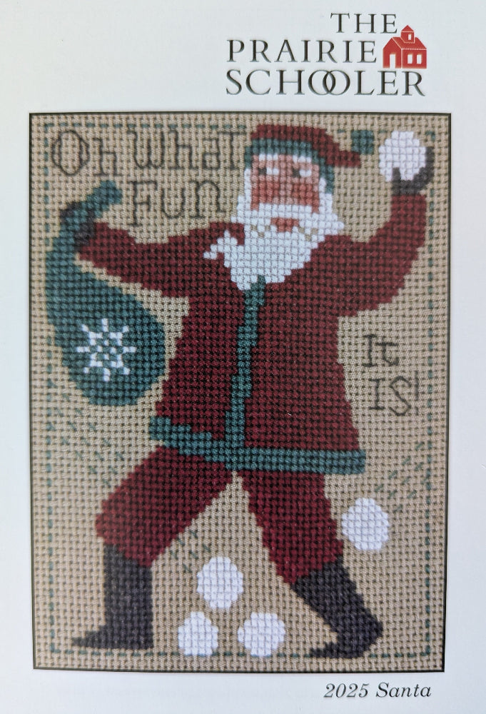 2025 Schooler Santa by The Prairie Schooler