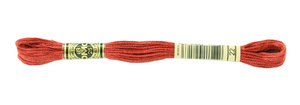 DMC 22 Alizarin 6-strand embroidery thread