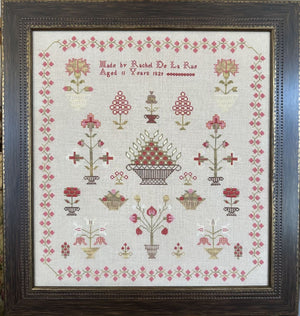 Rachel de la Rue 1825 design by Cross Stitch Antiques
