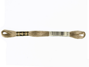 DMC 3032 Medium Mocha Brown 6 strand embroidery floss 