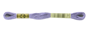DMC 30 Medium Light Blueberry 6-strand embroidery thread