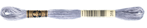 DMC 318 Light Steel Gray Thread