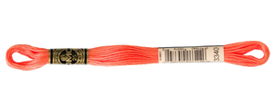 DMC 3340 Medium Apricot 6-strand embroidery thread