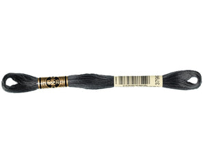 DMC 3799 Very Dark Pewter Gray 6-Strand Embroidery Floss