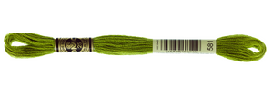 DMC 581 Moss Green 6-strand embroidery thread