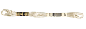DMC 644 Medium Beige Gray 6-strand embroidery thread
