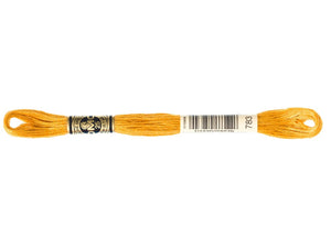 DMC 783 Medium Topaz 6-Strand Embroidery Floss