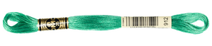 DMC 912 Light Emerald Green Floss
