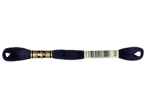 DMC 939 Very Dark Navy 6-Strand Embroidery Floss