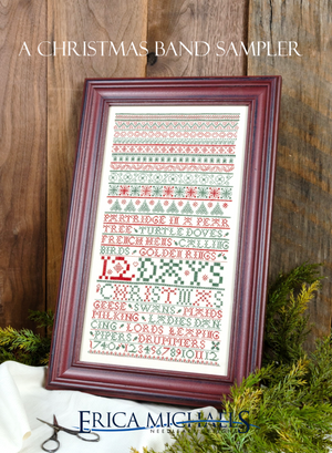A Christmas Band Sampler by Erica Michaels Designs