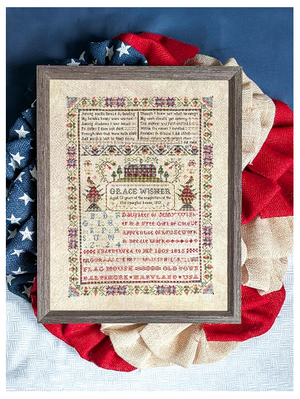 A Sampler for Grace by Shaded Stitchery