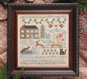 Across The Miles by Heartstring Samplery