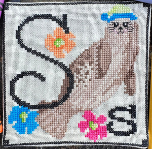Aimal Alphabet S by Luhu Stitches