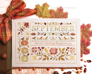 Autumn Joy by Samplers & Primitives