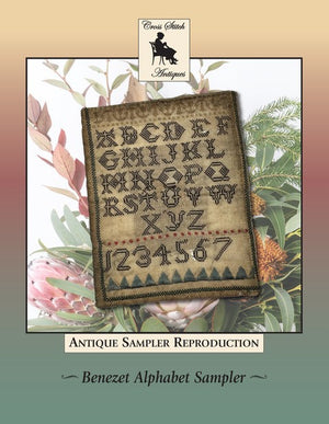 Benezet Alphabet Irish Sampler by Cross Stitch Antiques