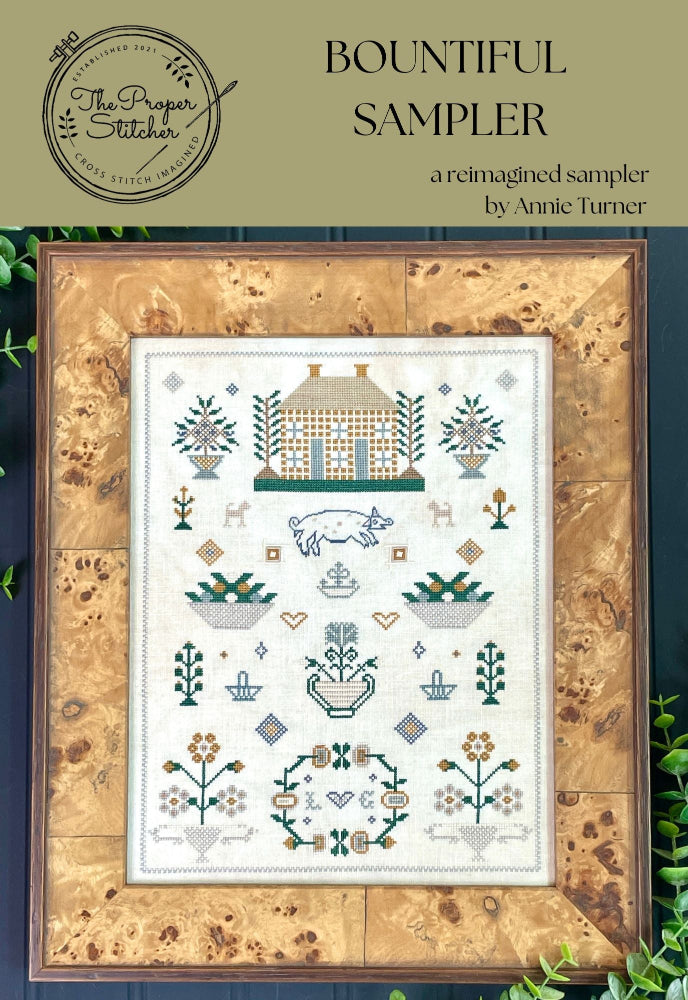 Bountiful Sampler by The Proper Stitcher - Pre-Order ships in March 2025