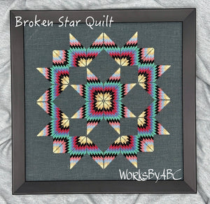 Broken Star Quilt by Works By ABC