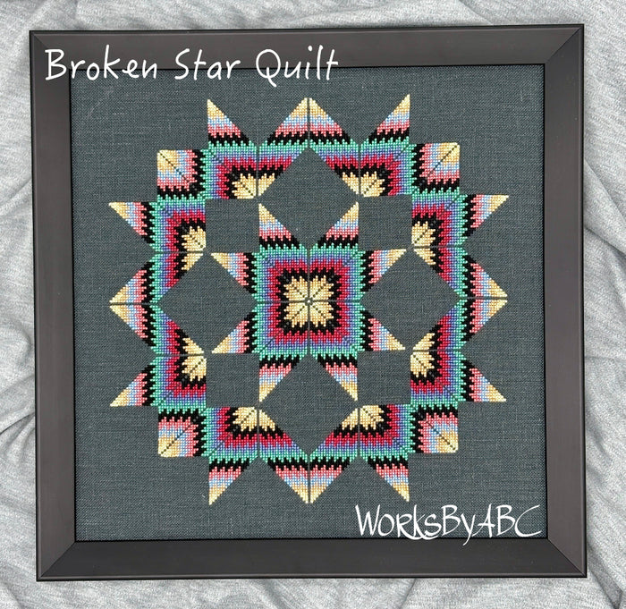 Broken Star Quilt by Works By ABC - Pre-Order ships in March 2025