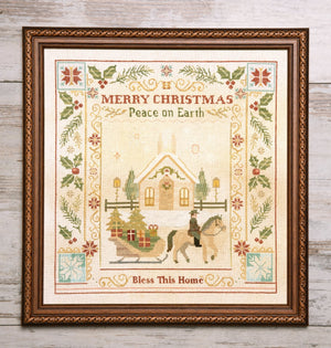 Christmas Blessings by Samplers & Primitives