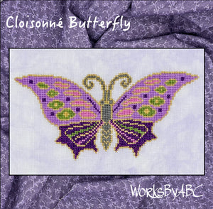 Cloisonne Butterfly by Works by ABC