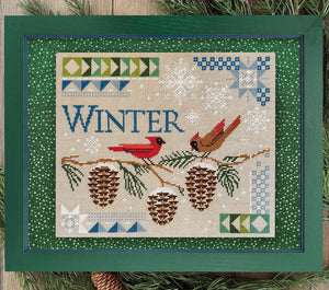 Courier Duos Winter Cardinals by Robin Pickesn