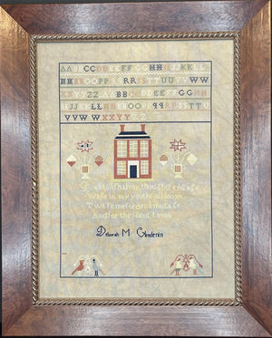 Deborah M. Clendenin 1826 Sampler by Queenstown Sampler Designs