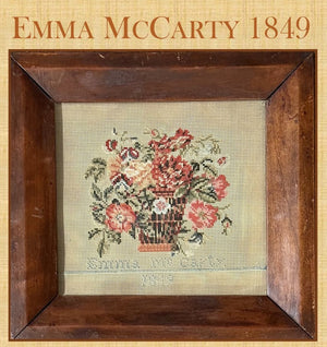 Emma McCarty 1849 by Needle Work Press