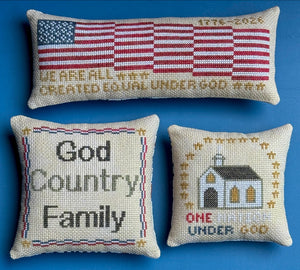 Faith Freedom Trio by Sambrie Stitches