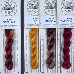 Fireplace Thread Pack by Cottage Garden Threads