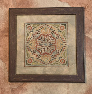 Floral Geometry III by Wildflower Stitching