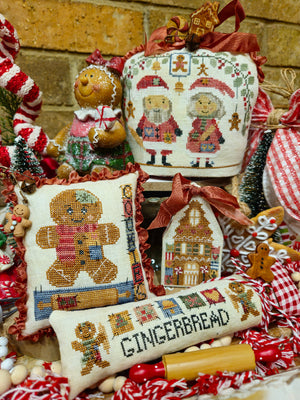 Gingerbread Thieves by  Quaint Rose Needlearts