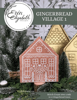 Gingerbread Village 1 by Erin Elizabeth
