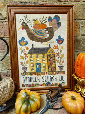 Gobbler Squash Co design by Quaint Rose Needlearts