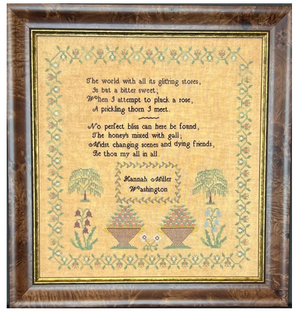 Hanna Miller 1820 by Queenstown Sampler Designs