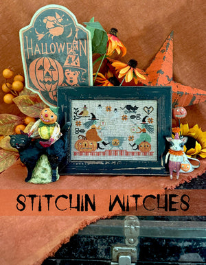 Stitchin Witches design by Teresa Kogut