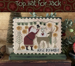 Hello Santa Top Hat For Jack  by Teresa Kogut