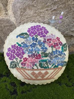 Hydrangea Blooms by Rebel Stitcher Design