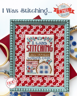 I Was Stitching by Hands On Design