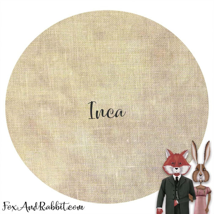 Inca 36 Count Edinburgh Linen by Fox and Rabbit