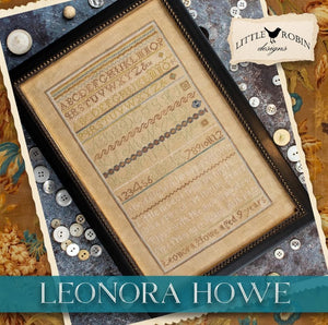 Leonora Howe Sampler design by Little Robin Designs