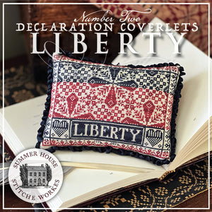 Declaration Coverlets: Liberty Number Two design by Summer House Stitehe Workes