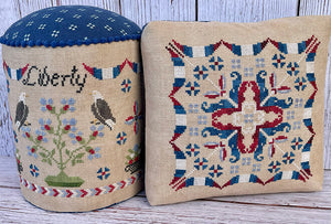 Liberty Drum and Pincushion by Jan Hicks Creates