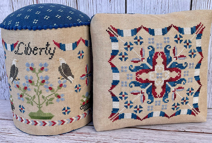 Liberty Drum and Pincushion by Jan Hicks Creates - Pre-Order ships in March 2025