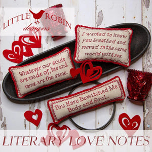 Literary Love Notes by Little Robin Designs