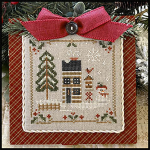 Log Cabin Mrs Snow by Little House Needleworks