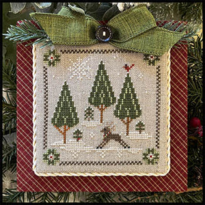 In The Woods Deer by Little House Needleworks