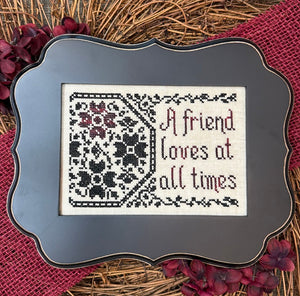 A Friend Loves At All Times by My Big Toe Designs