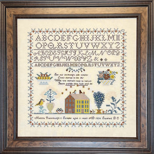 Melissa Fratenburg 1834 Sampler by Queenstown Sampler Designs