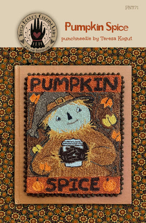 Pumpkin Spice Punch Needle Design by Teresa Kogut